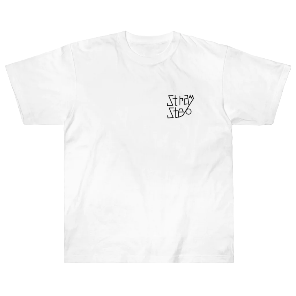 straystepのロゴ ヘビーウェイトTシャツ