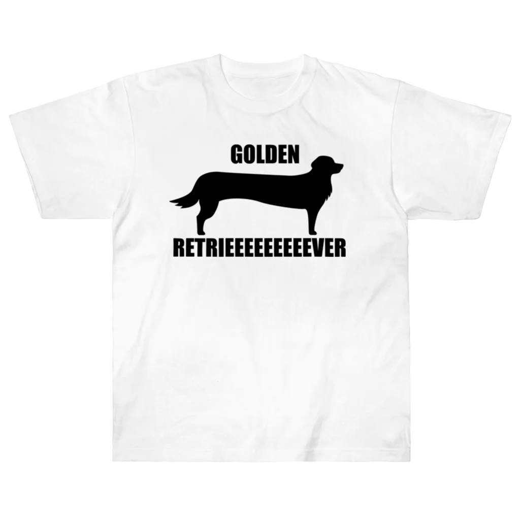 PolarBearLABOのLONG GOLDEN RETRIEVER ヘビーウェイトTシャツ