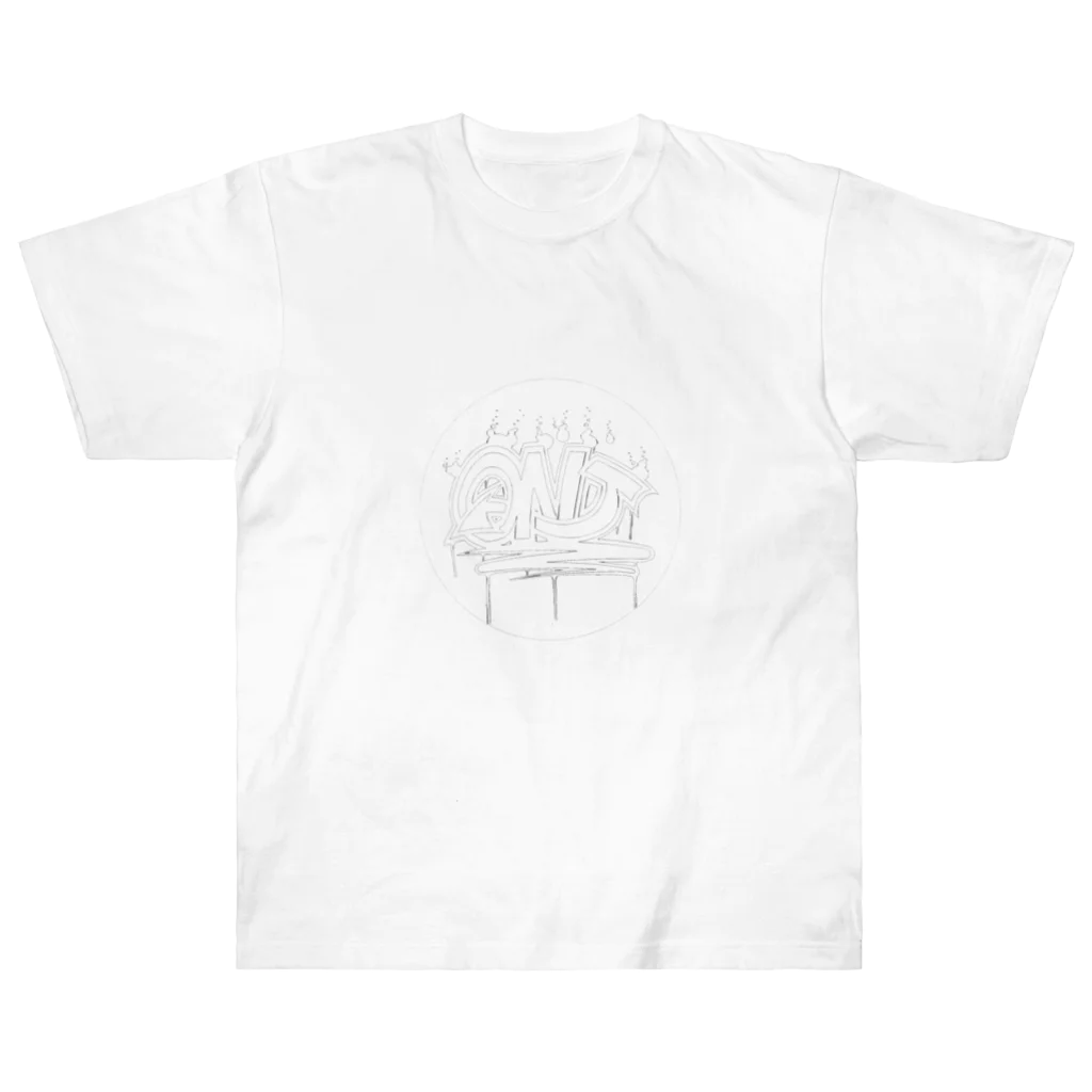 hiphop--のにゃん Heavyweight T-Shirt