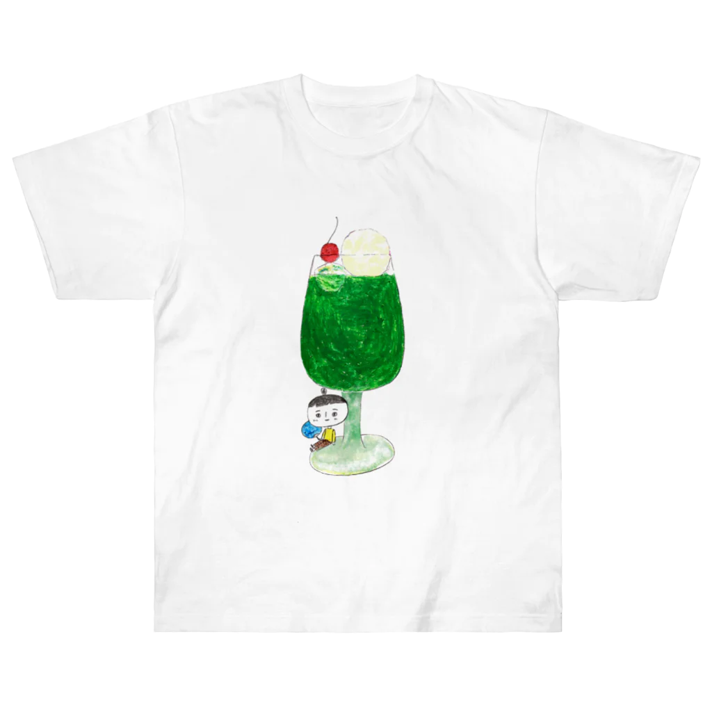 iii sum+ illustrationのmelon soda Heavyweight T-Shirt