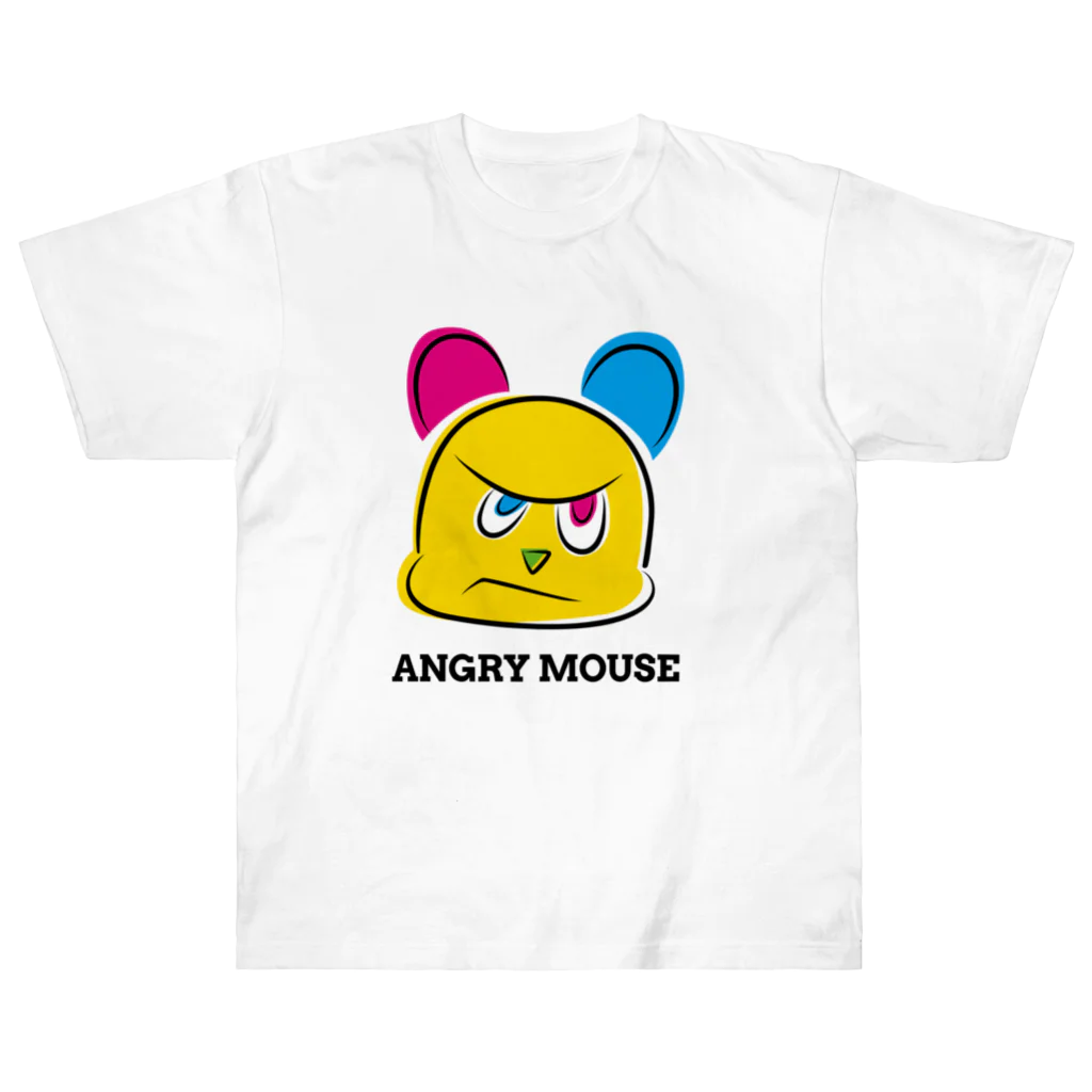 My Little ArtistsのMy Little Artists - Angry Mouse 3 ヘビーウェイトTシャツ