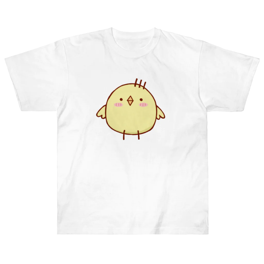 親鳥えぬのゆるいひよこ Heavyweight T-Shirt