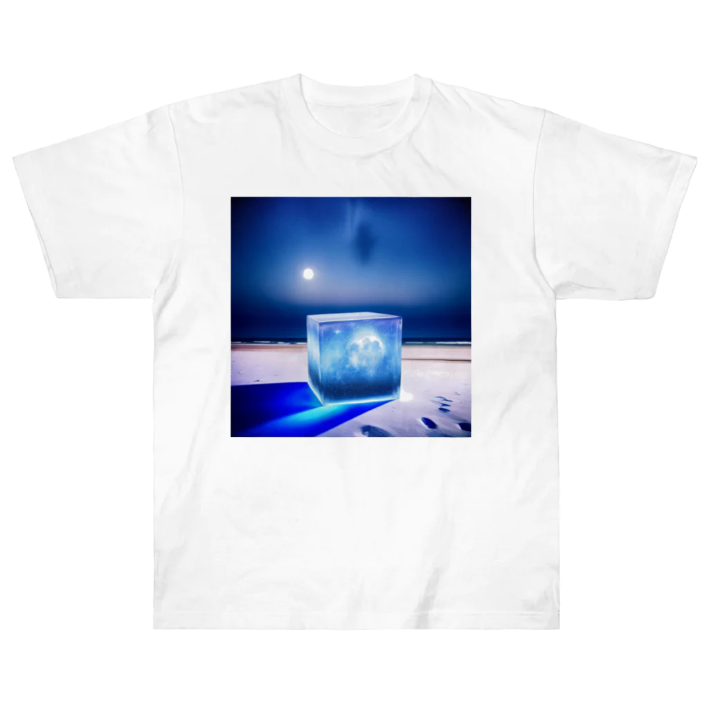 cube3のこの星を護り切ったcube（The cube that protected this planet） ヘビーウェイトTシャツ