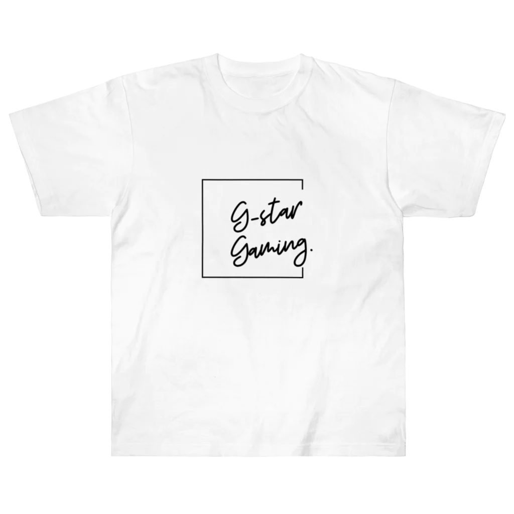 G-STAR Gamingのじすたげスクエアロゴ Heavyweight T-Shirt