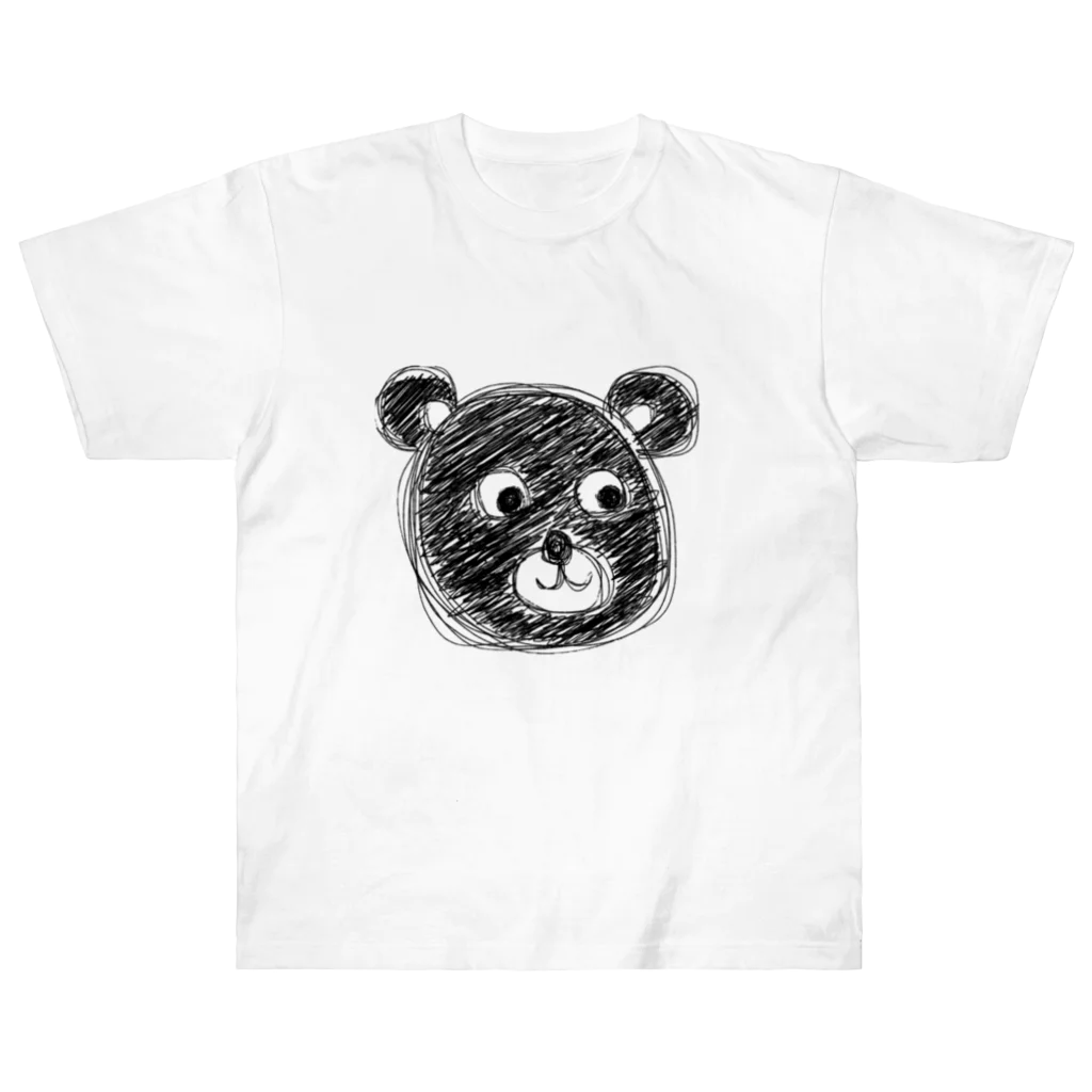 s3s3sのわたしはクマだ Heavyweight T-Shirt