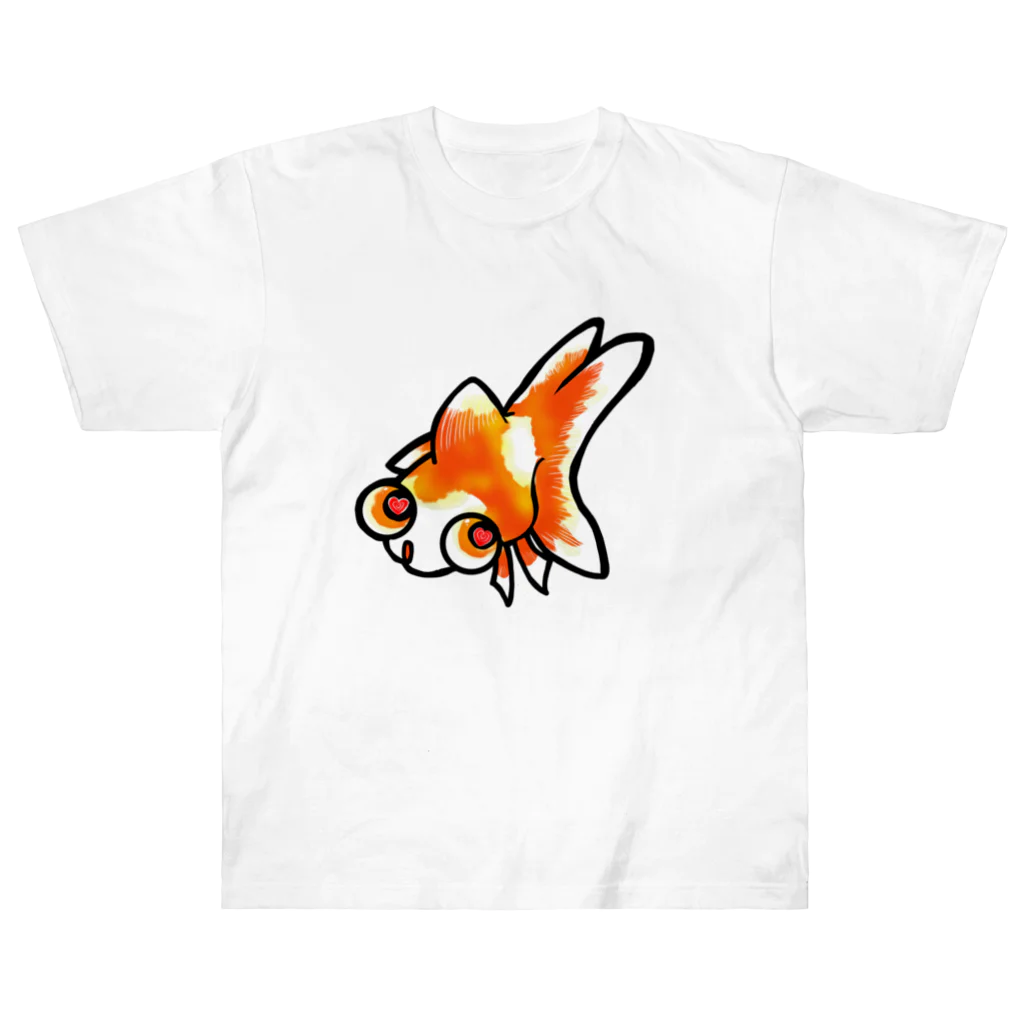 魚類のでめきんくん ヘビーウェイトTシャツ