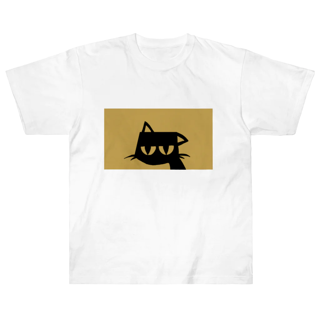 【KOTCH】 Tシャツショップのタレねこ　イエロー Heavyweight T-Shirt