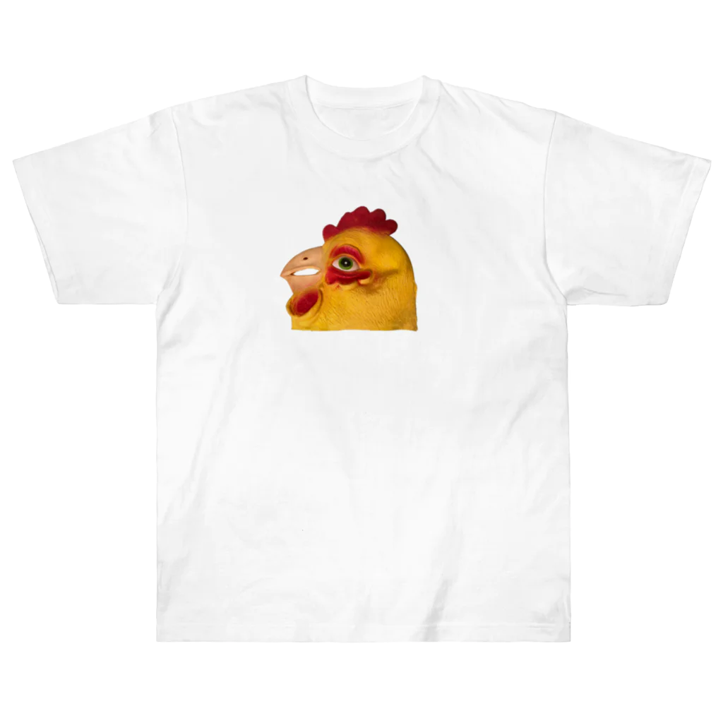 とっしー 噂音トシの鶏 Chikin Heavyweight T-Shirt