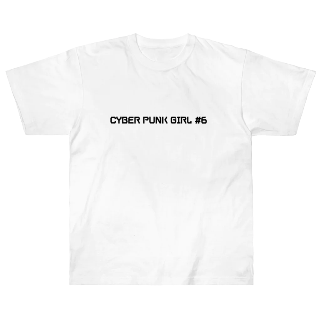 CYBER PUNK GIRLSのCYBER PUNK GIRL#6 Heavyweight T-Shirt