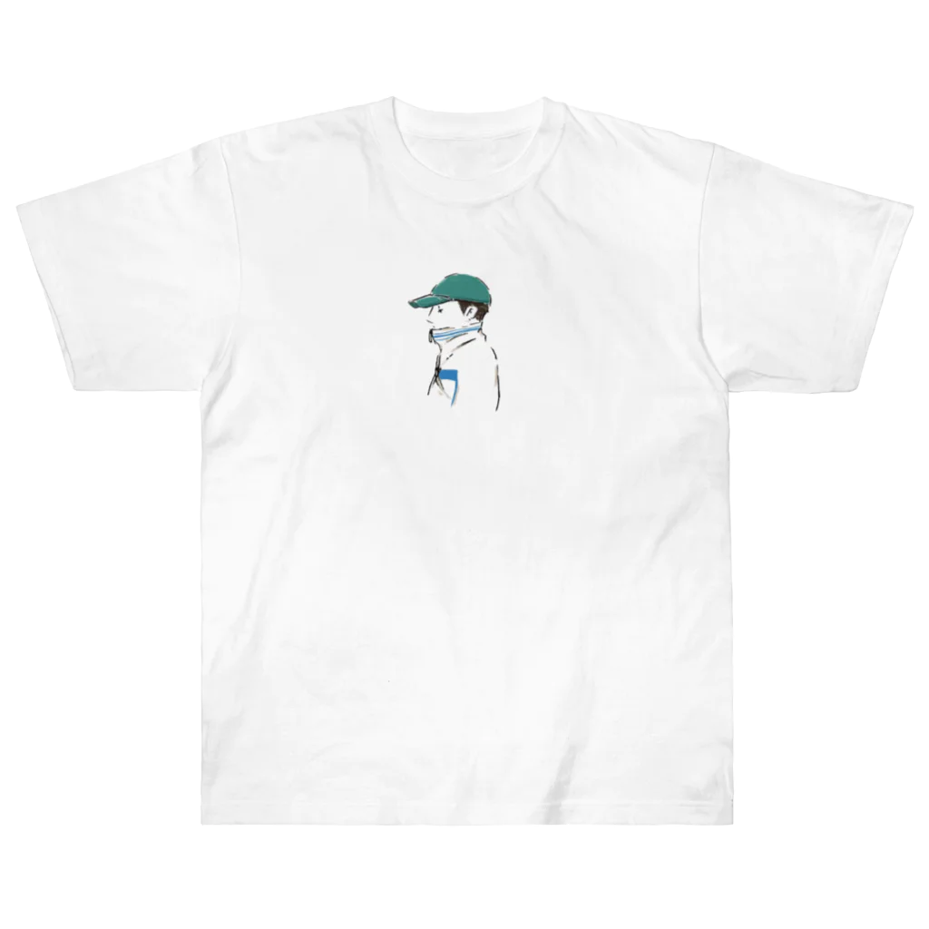 かわいい小物 kawaiikomonoの優しい色のボーイッシュ Heavyweight T-Shirt