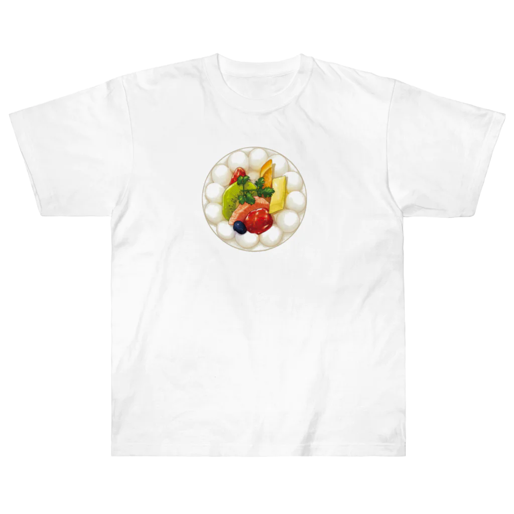 OFFICE Y'Sのフルーツショートケーキ Heavyweight T-Shirt