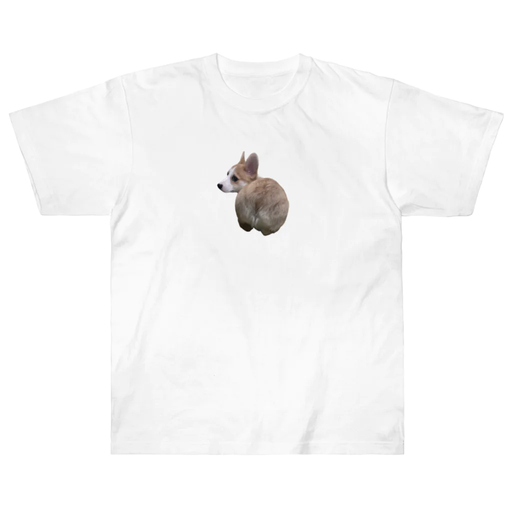コーギーのコタロウのコーギーのコタロウ　おしり編 Heavyweight T-Shirt