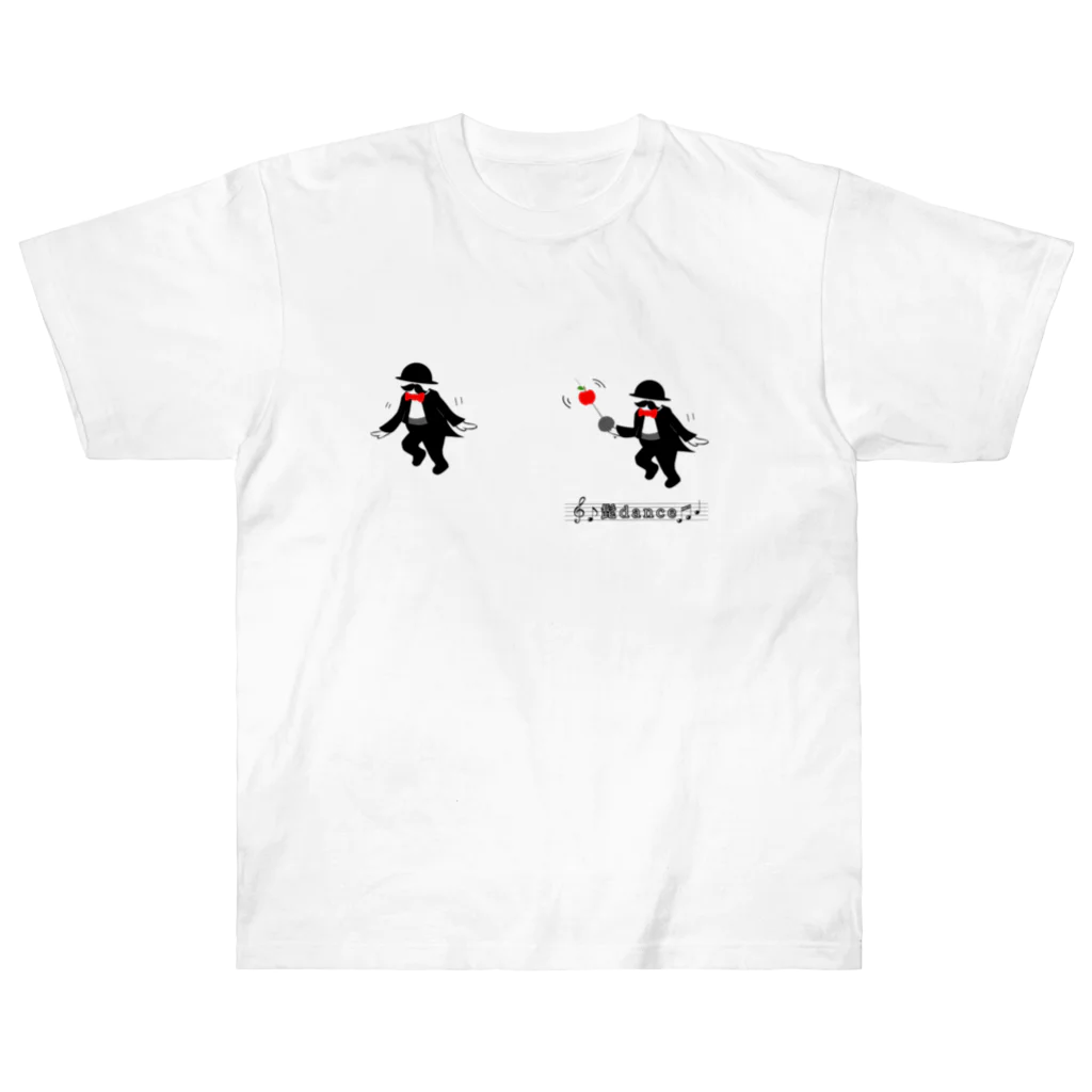 momolove のふたりで髭ダンス ヘビーウェイトTシャツ