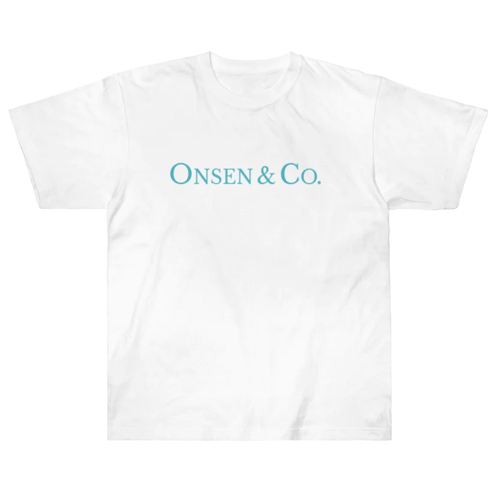 温泉グッズ@ブーさんとキリンの生活のONSEN＆CO. Heavyweight T-Shirt