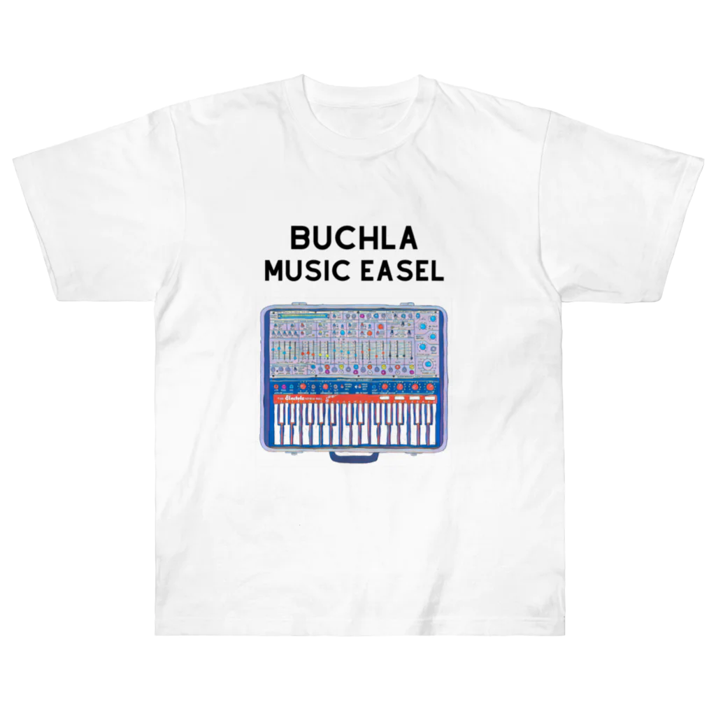 Vintage Synthesizers | aaaaakiiiiiのBuchla Music Easel Vintage Synthesizer ヘビーウェイトTシャツ