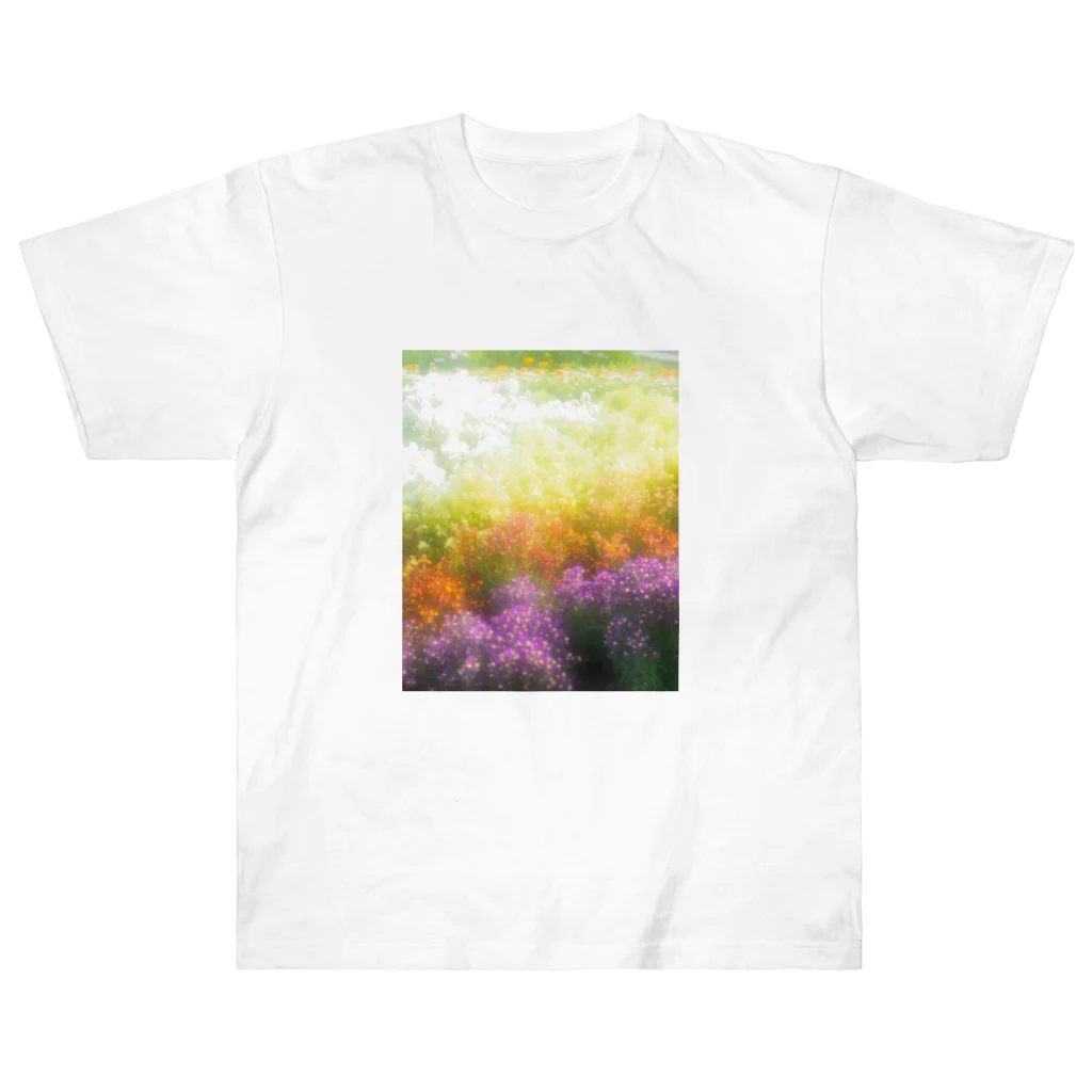 swimming_fruitsのEverything is Temporary ヘビーウェイトTシャツ