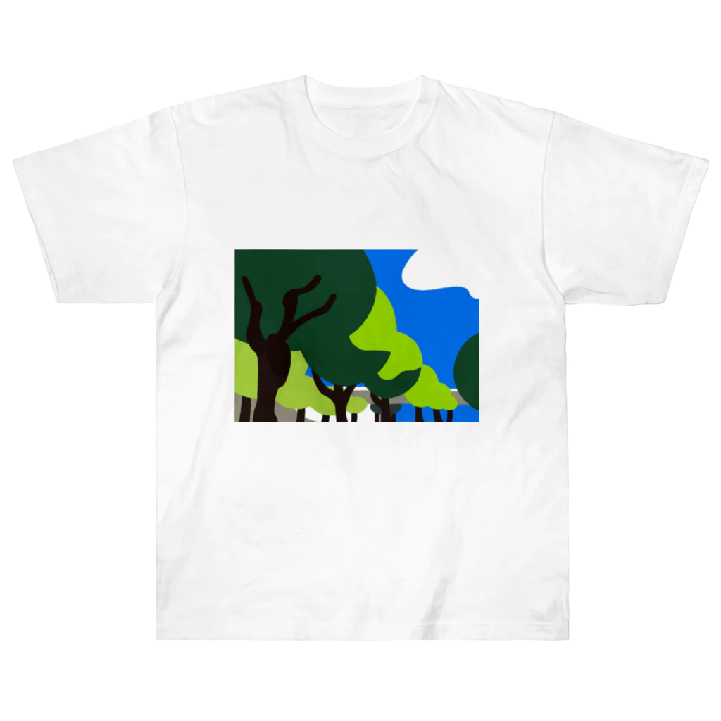 塗装作業員のTREES Heavyweight T-Shirt