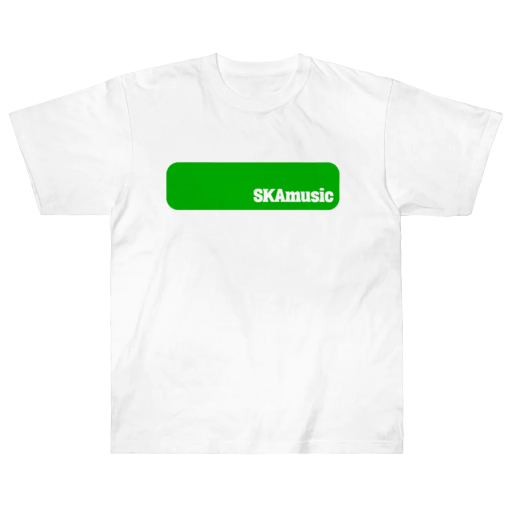 skamuzik a go goのSKAmusic③ Heavyweight T-Shirt