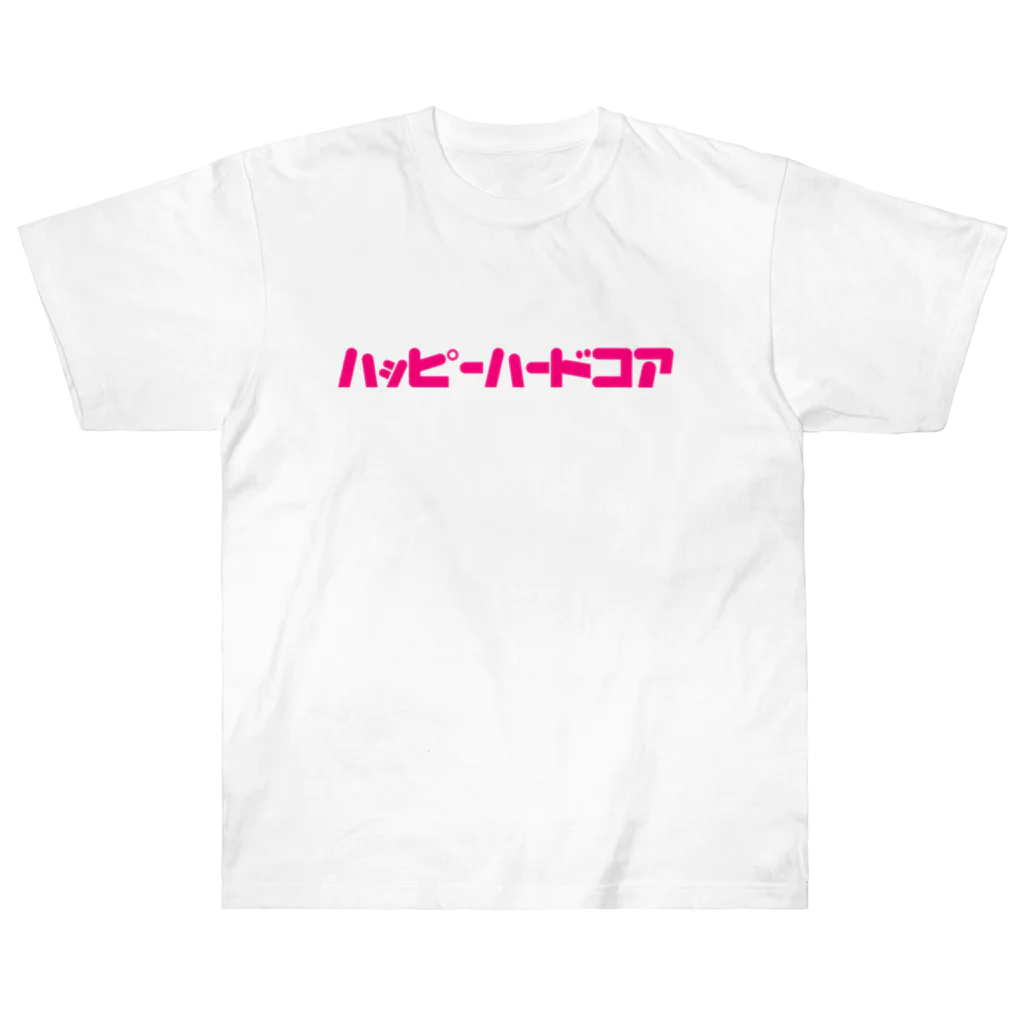 MUSIC：RESPONSEのハッピーハードコア ヘビーウェイトTシャツ