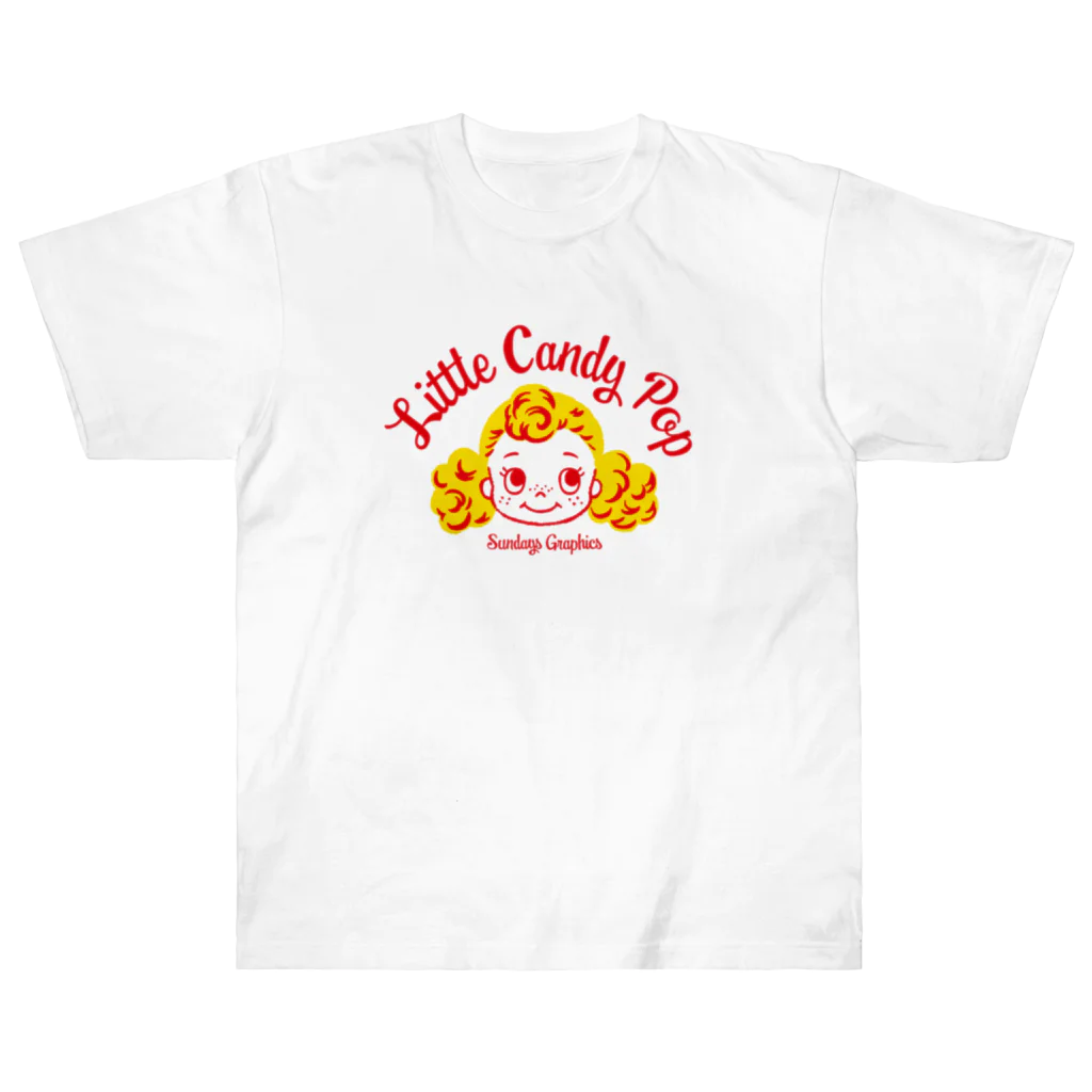 SUNDAYS GRAPHICSのLittle Candy Popちゃん！ ヘビーウェイトTシャツ
