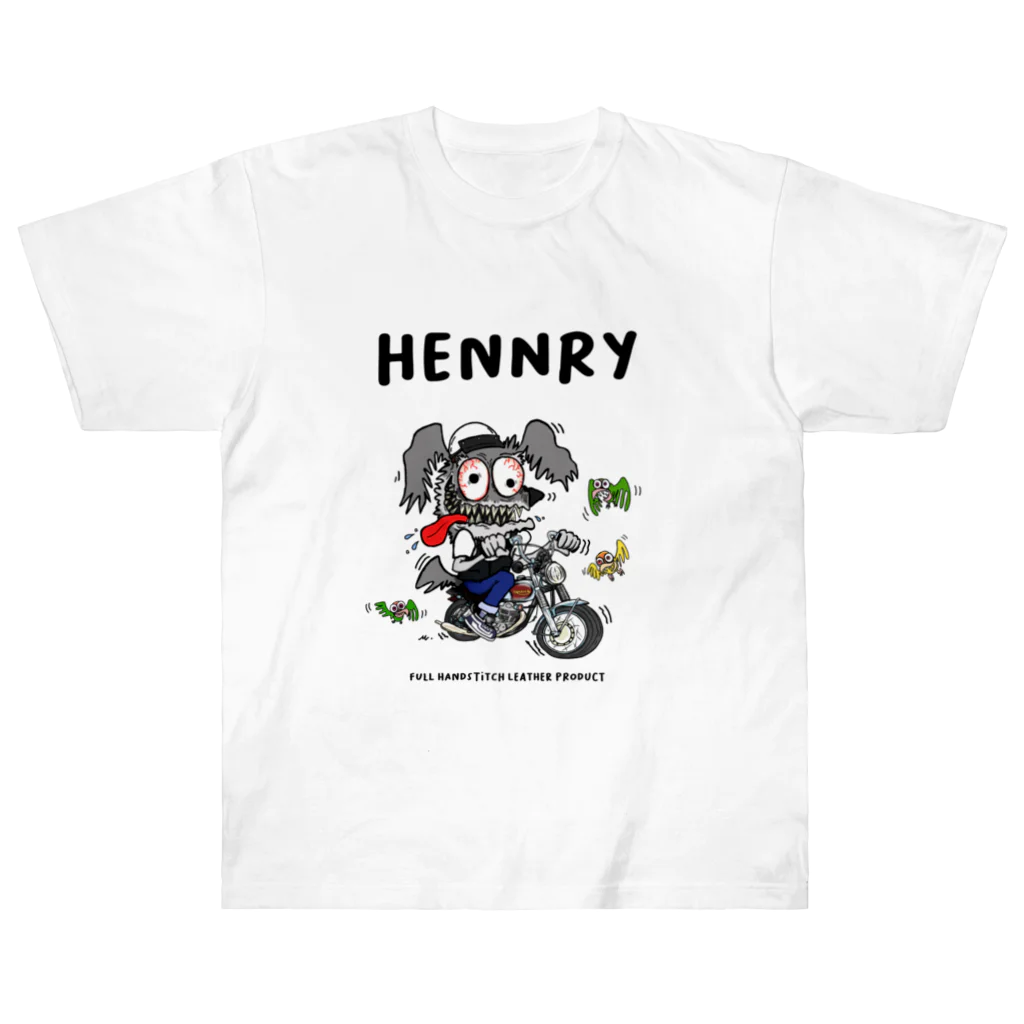 HENNRYのモンスターデザイン Heavyweight T-Shirt