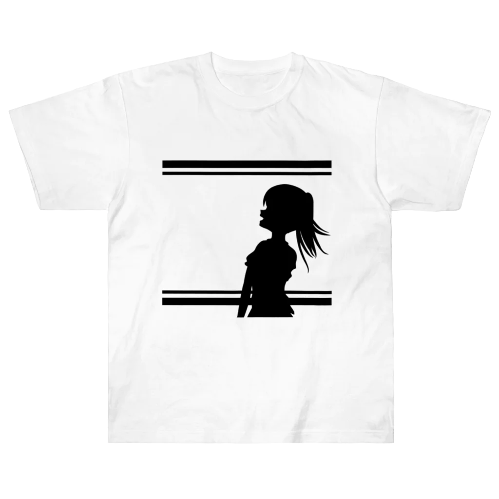 HNSのGirls friend story -Charlotte- Heavyweight T-Shirt