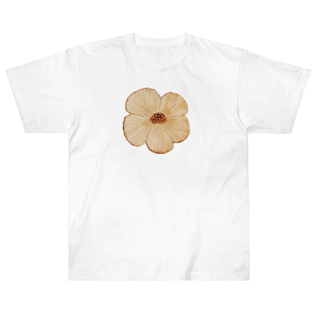 eclat-misaのflower series ヘビーウェイトTシャツ