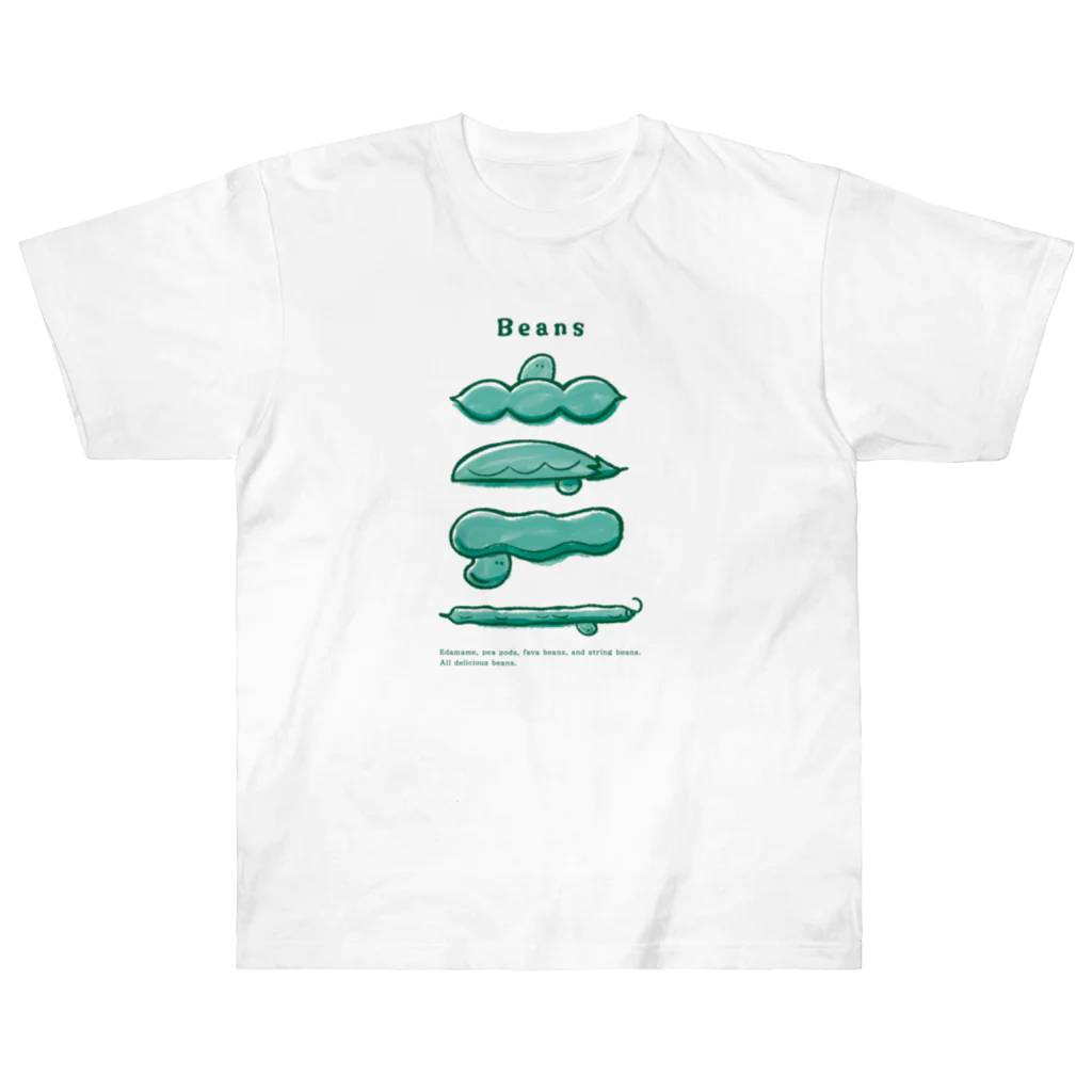 Aランチサラダ付SHOPの夏のbeansさん2 Heavyweight T-Shirt