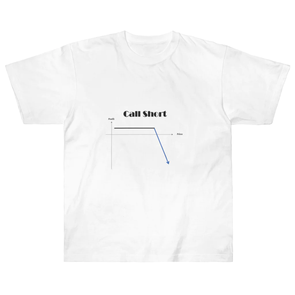 fin_artのCall Short ヘビーウェイトTシャツ