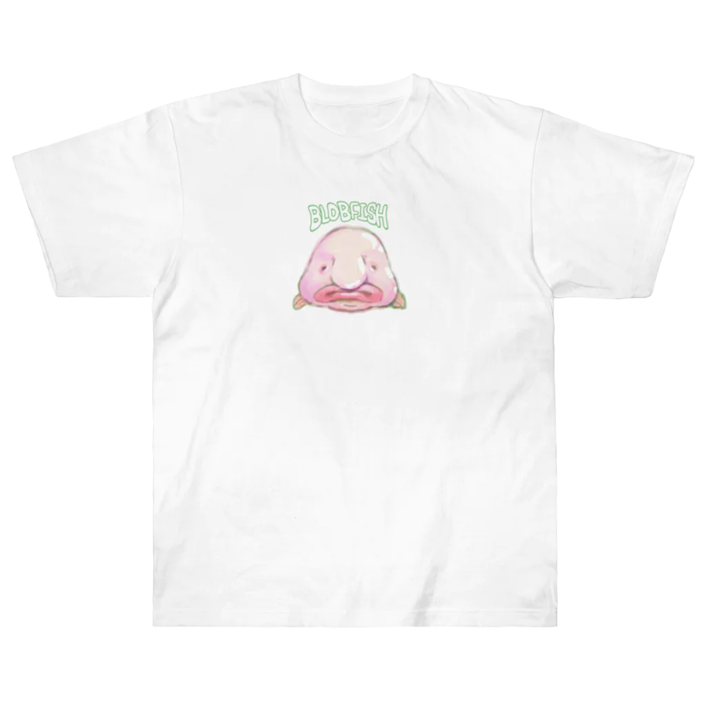 かず乃子のBlowfish(ニュウドウカジカ) Heavyweight T-Shirt