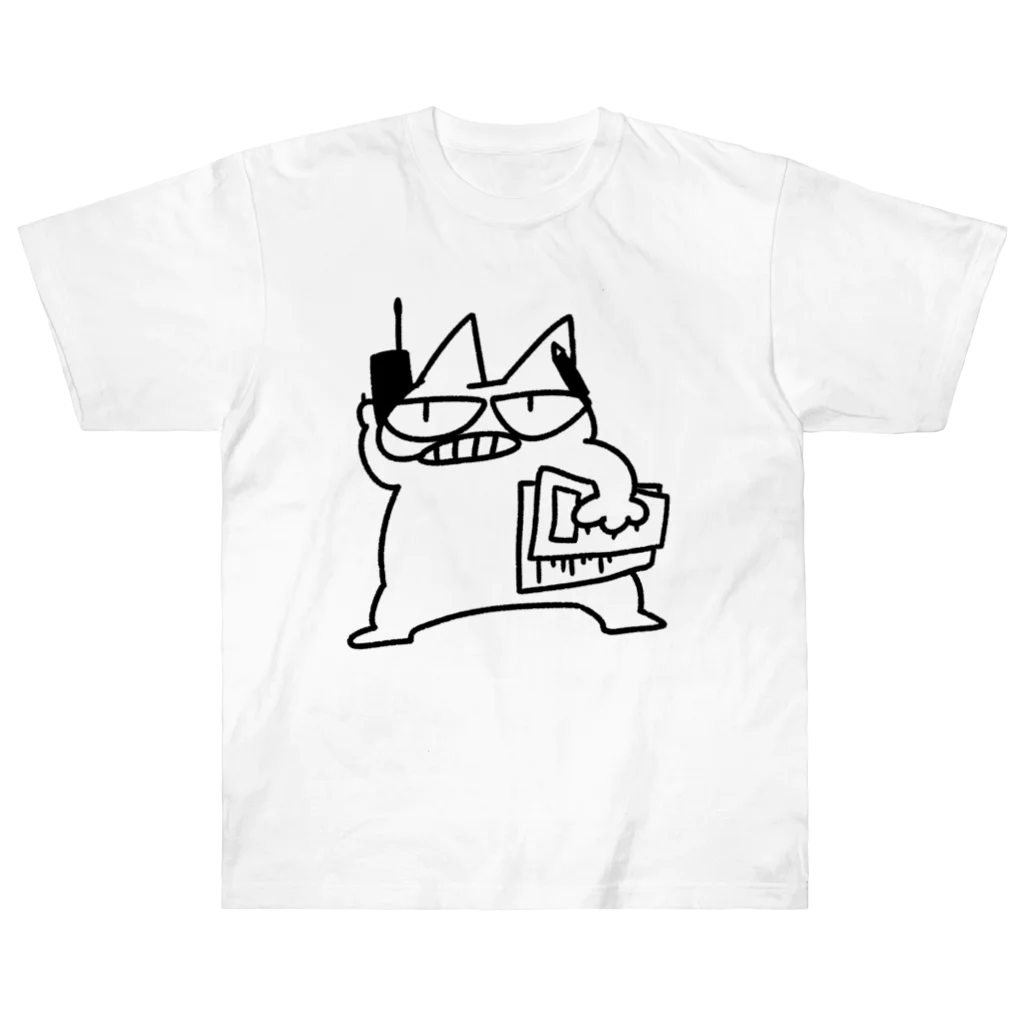 ぺんちゃん商店のじこぴー Heavyweight T-Shirt