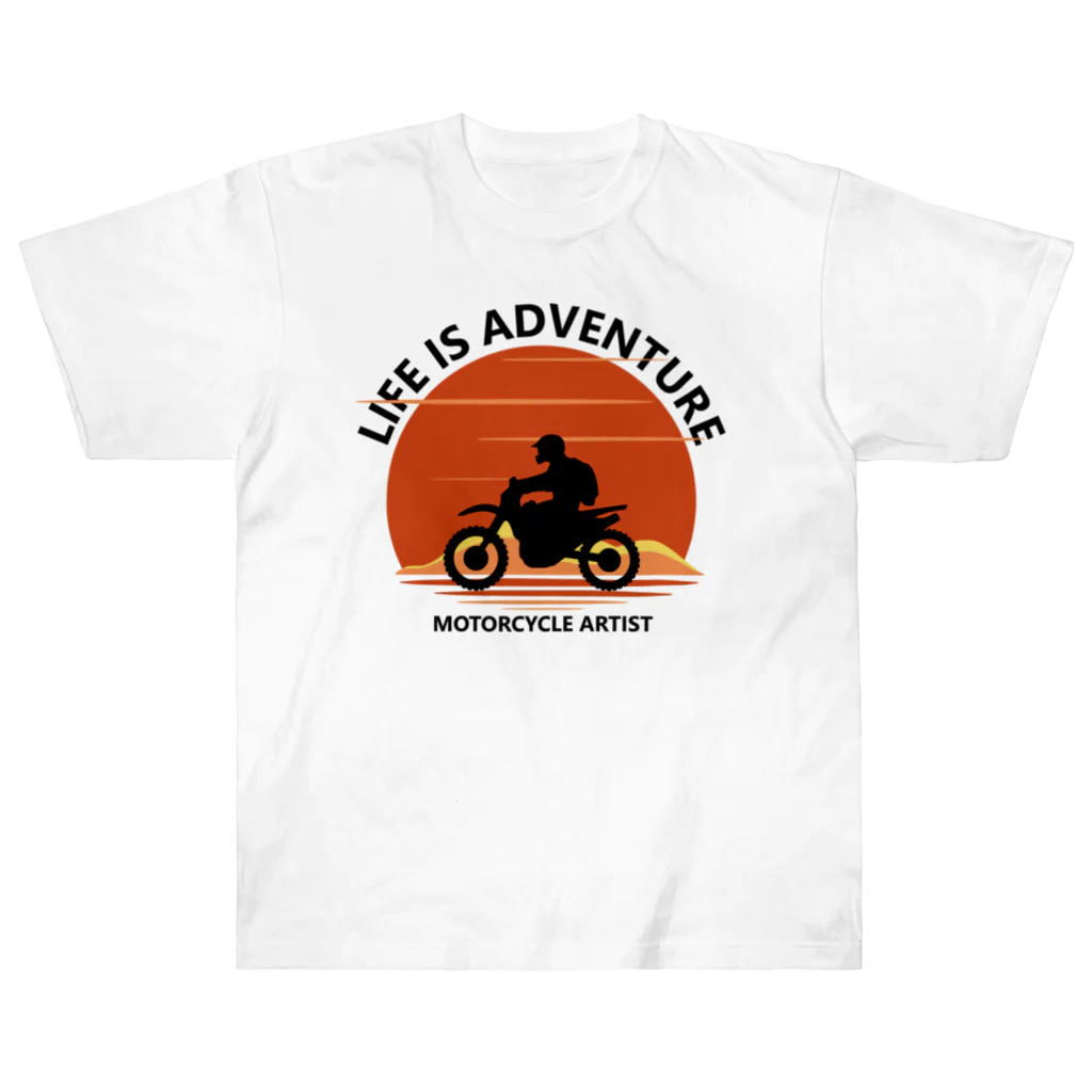 アージーのLife is Adventure Heavyweight T-Shirt