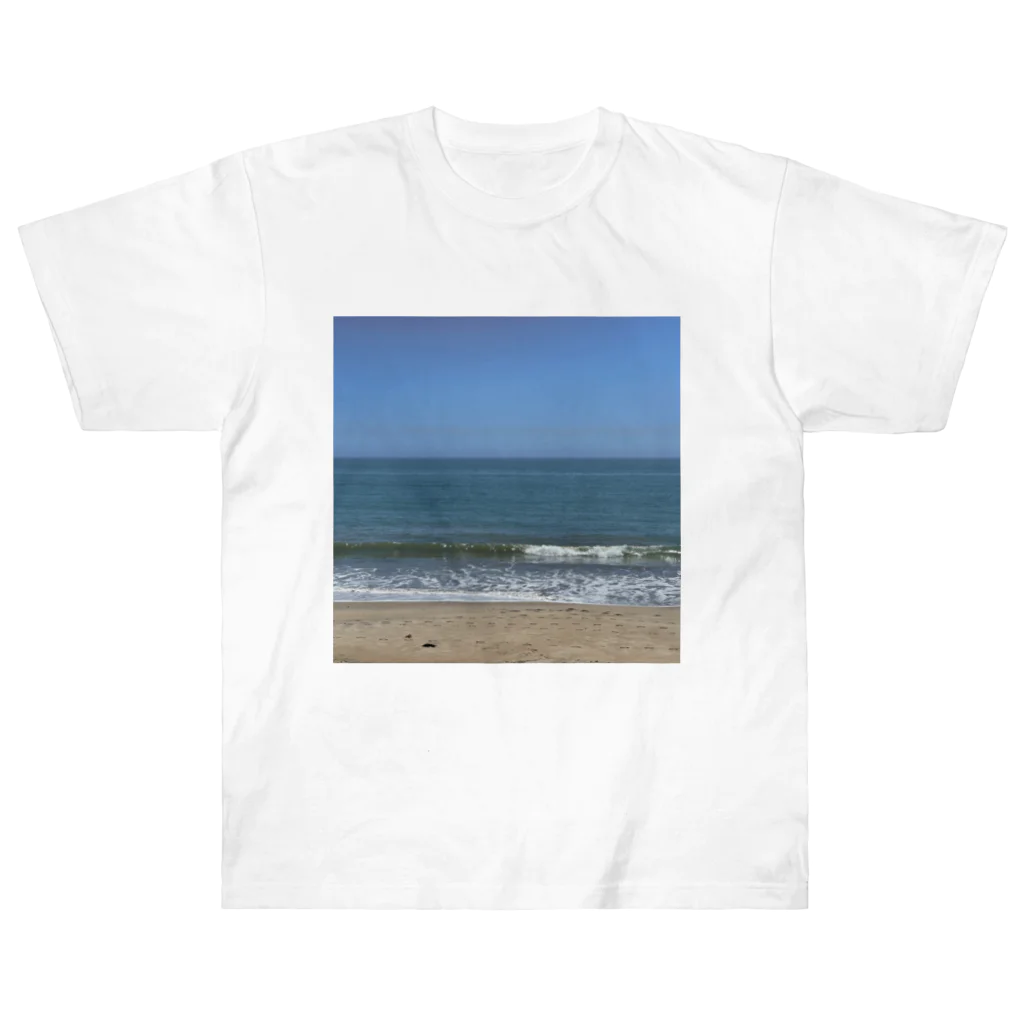 でおきしりぼ子の実験室の夏の日ー海バージョン Heavyweight T-Shirt