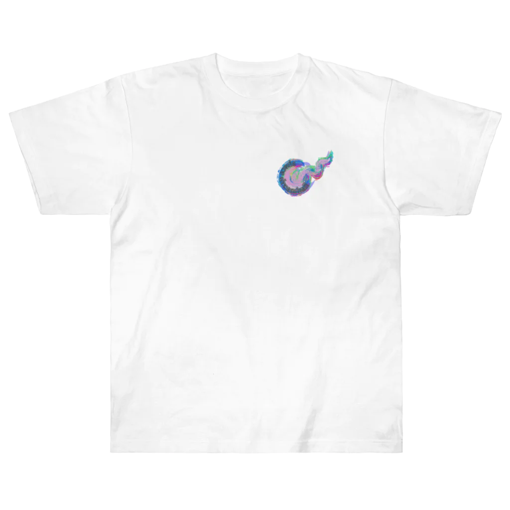 ZORUMEKIA あぞじぃーからの（zorumekia369）のspace dreamball Heavyweight T-Shirt