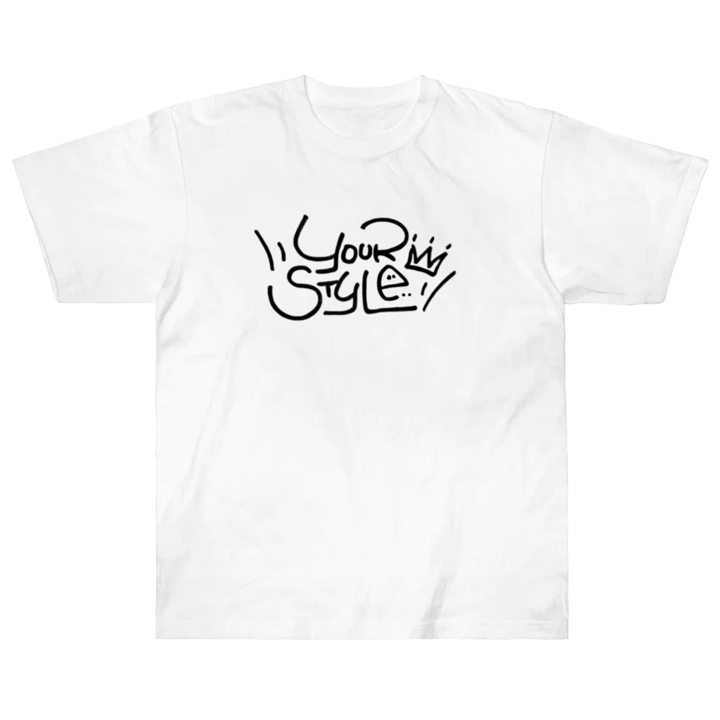 まるのゆあすたいる Heavyweight T-Shirt