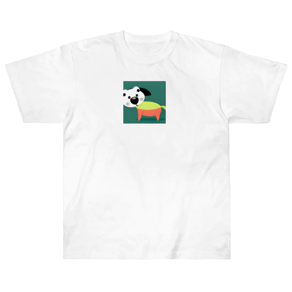 アート・ウィズ・スタイルのゆるキャライラスト Heavyweight T-Shirt