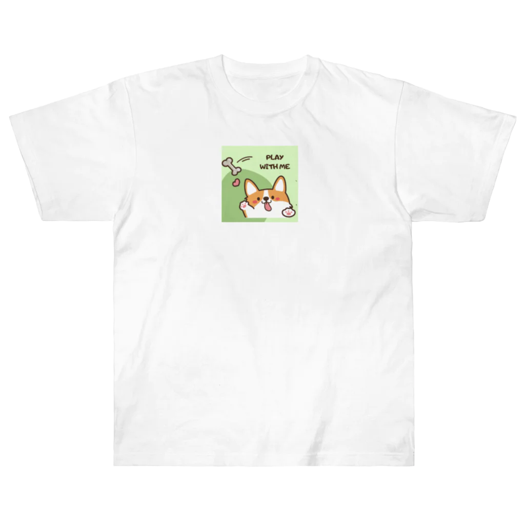 ロイ@イラストレーターHEXANFT販売美麗イラスト描きますのPLAY WITH ME ヘビーウェイトTシャツ