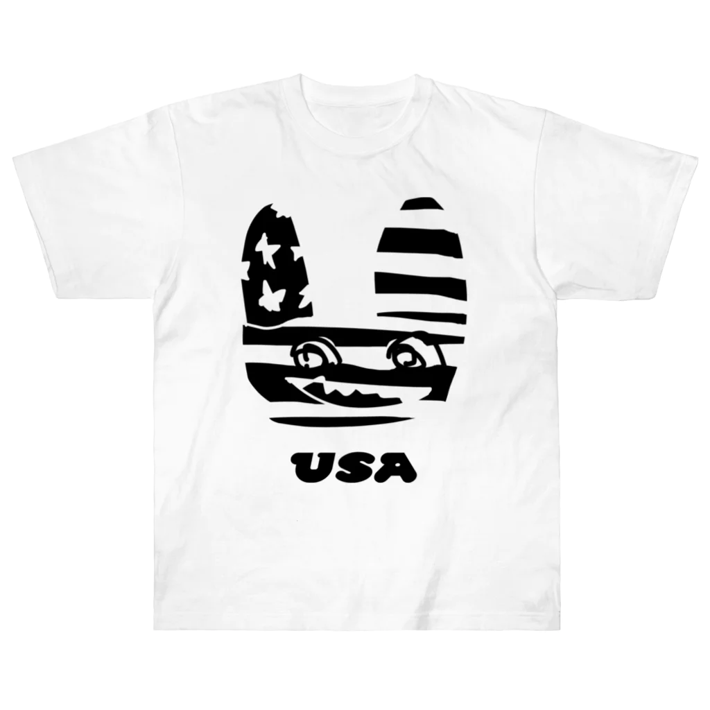 ZuRUIのUSA Heavyweight T-Shirt