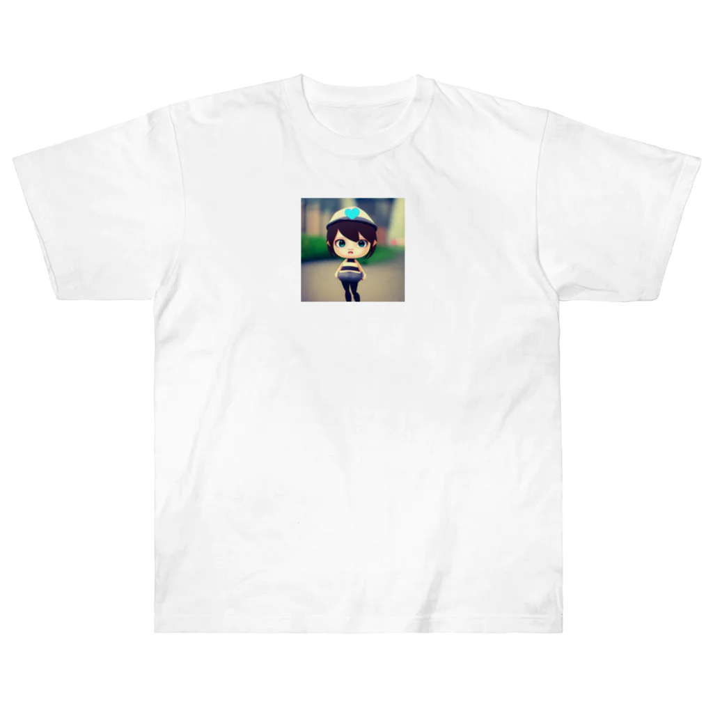 InoMasaの散歩ガール　 Heavyweight T-Shirt