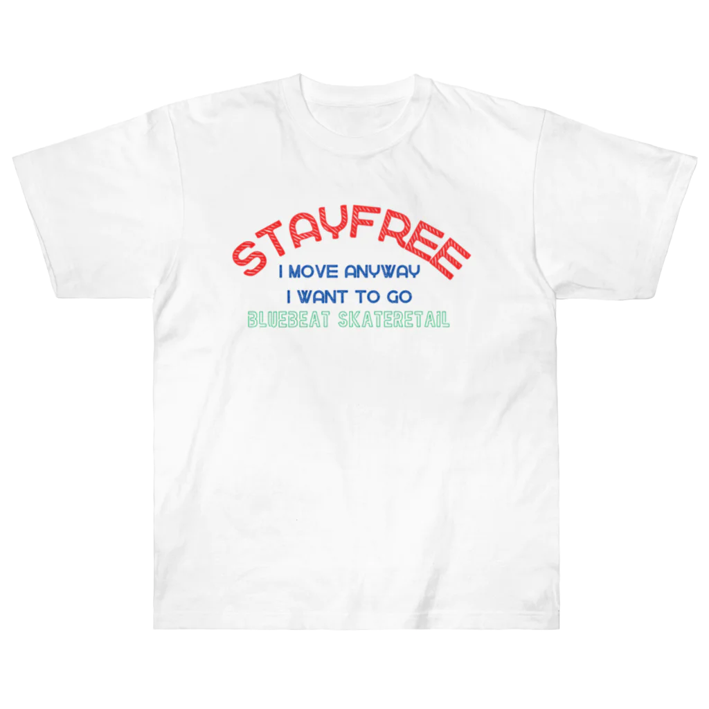 BlueBeat SkateRetailのステイフリー2nd ヘビーウェイトTシャツ