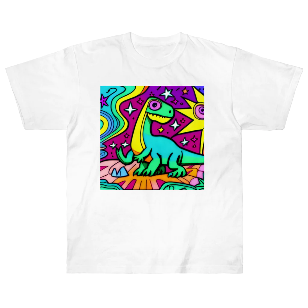 Cosmic Canvas Craft　C_C_Cのグリーングリーン ヘビーウェイトTシャツ