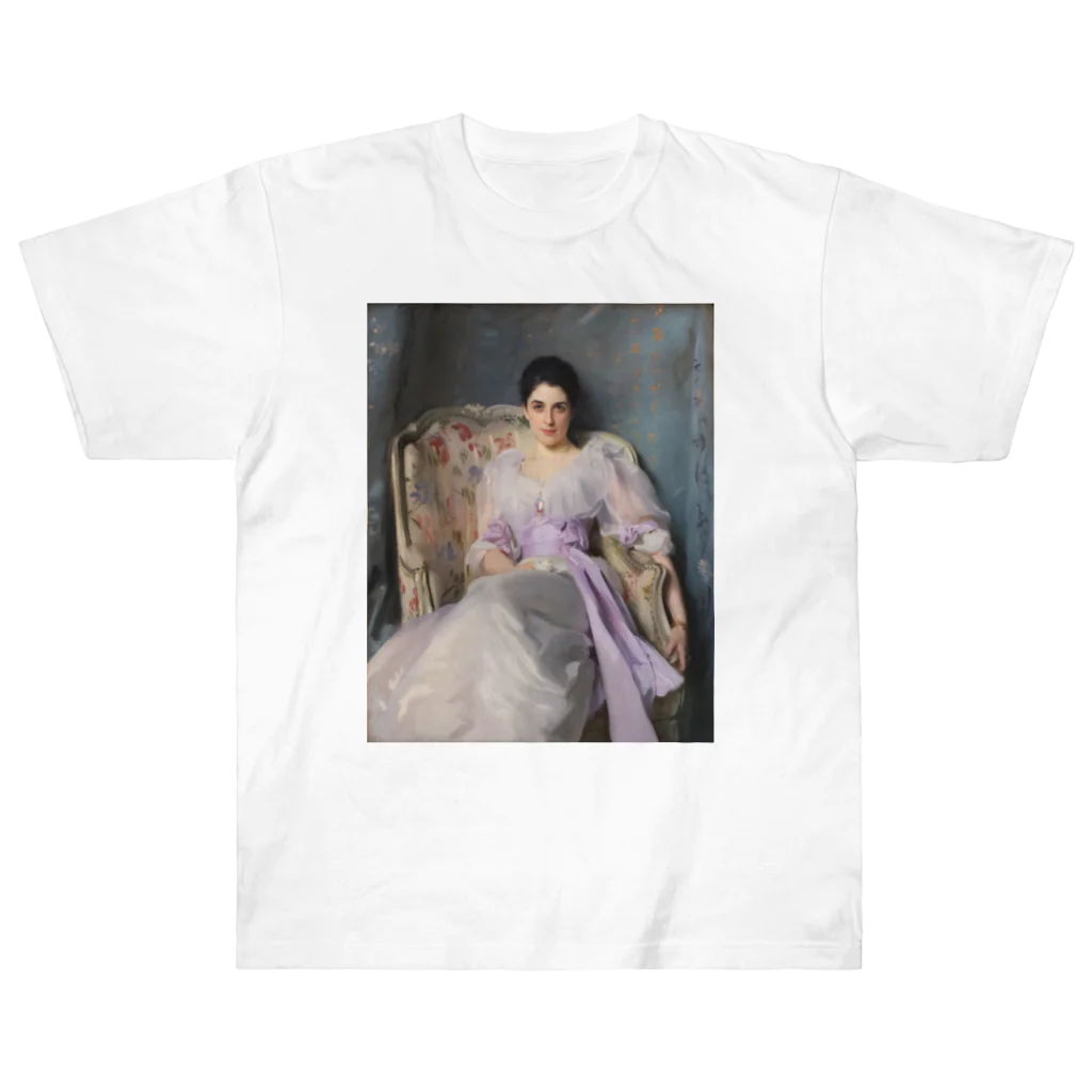 世界美術商店のロクノーのレディ・アグニュー / Lady Agnew of Lochnaw Heavyweight T-Shirt