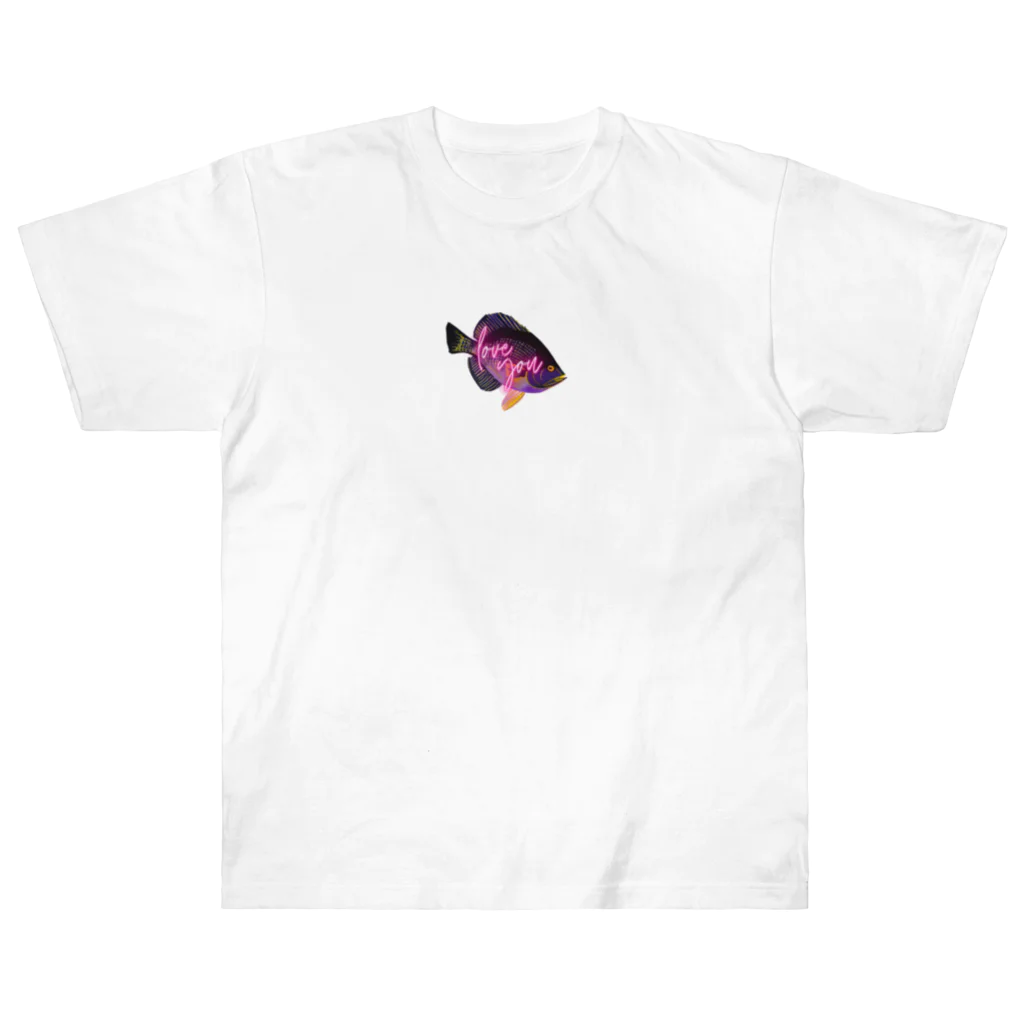 ラブリーチャーミーのLove fish Heavyweight T-Shirt