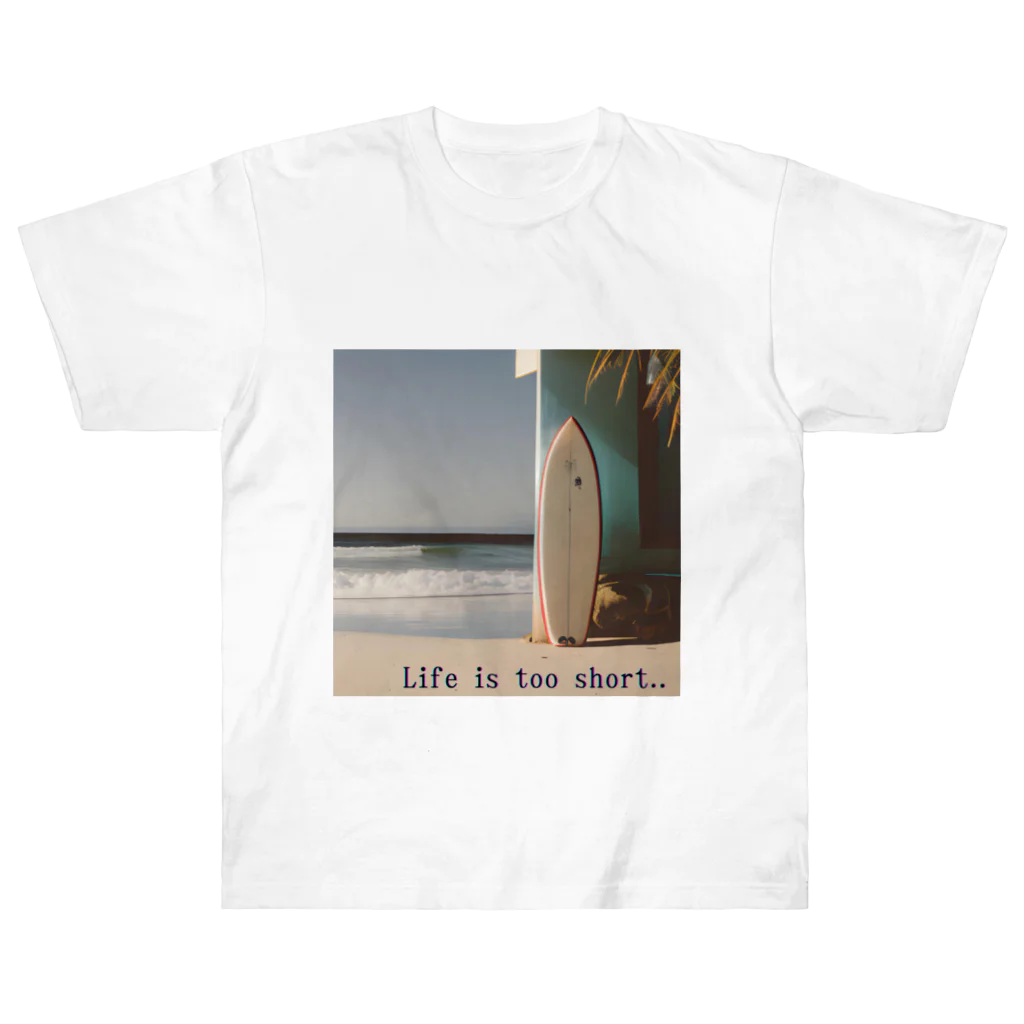 bonds-tのLife is too short Heavyweight T-Shirt