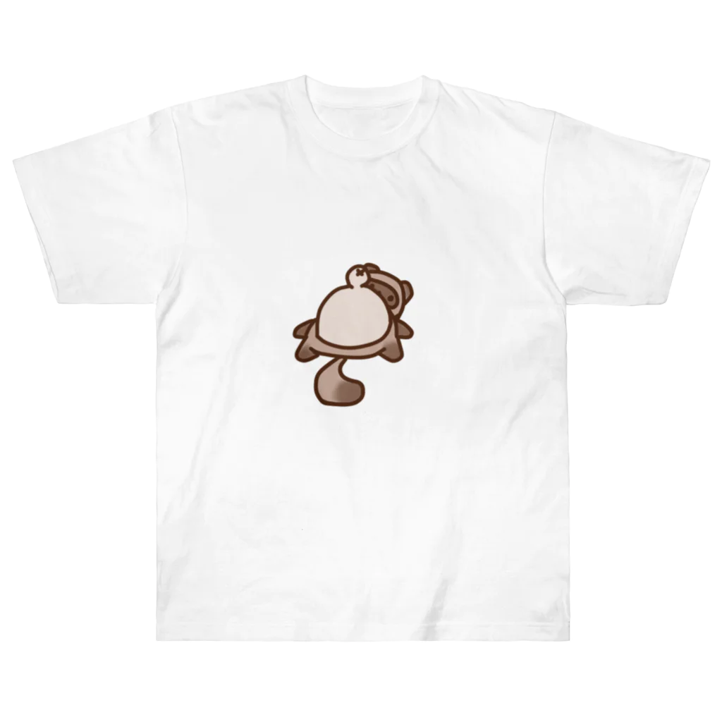 みょんの怠惰を極めたるタヌキくん Heavyweight T-Shirt