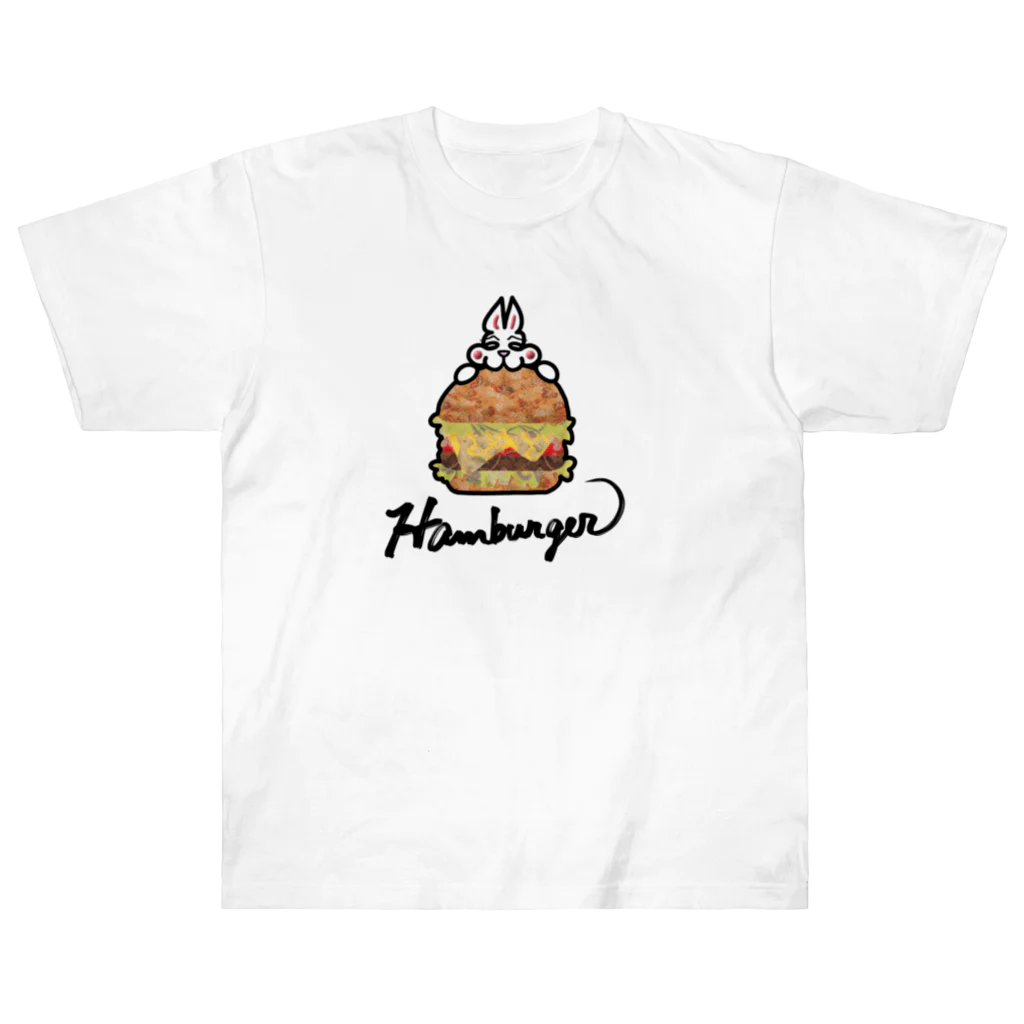 ずのてぃのおみせ／Zunoty’s Shopのノエルとバーガー ヘビーウェイトTシャツ