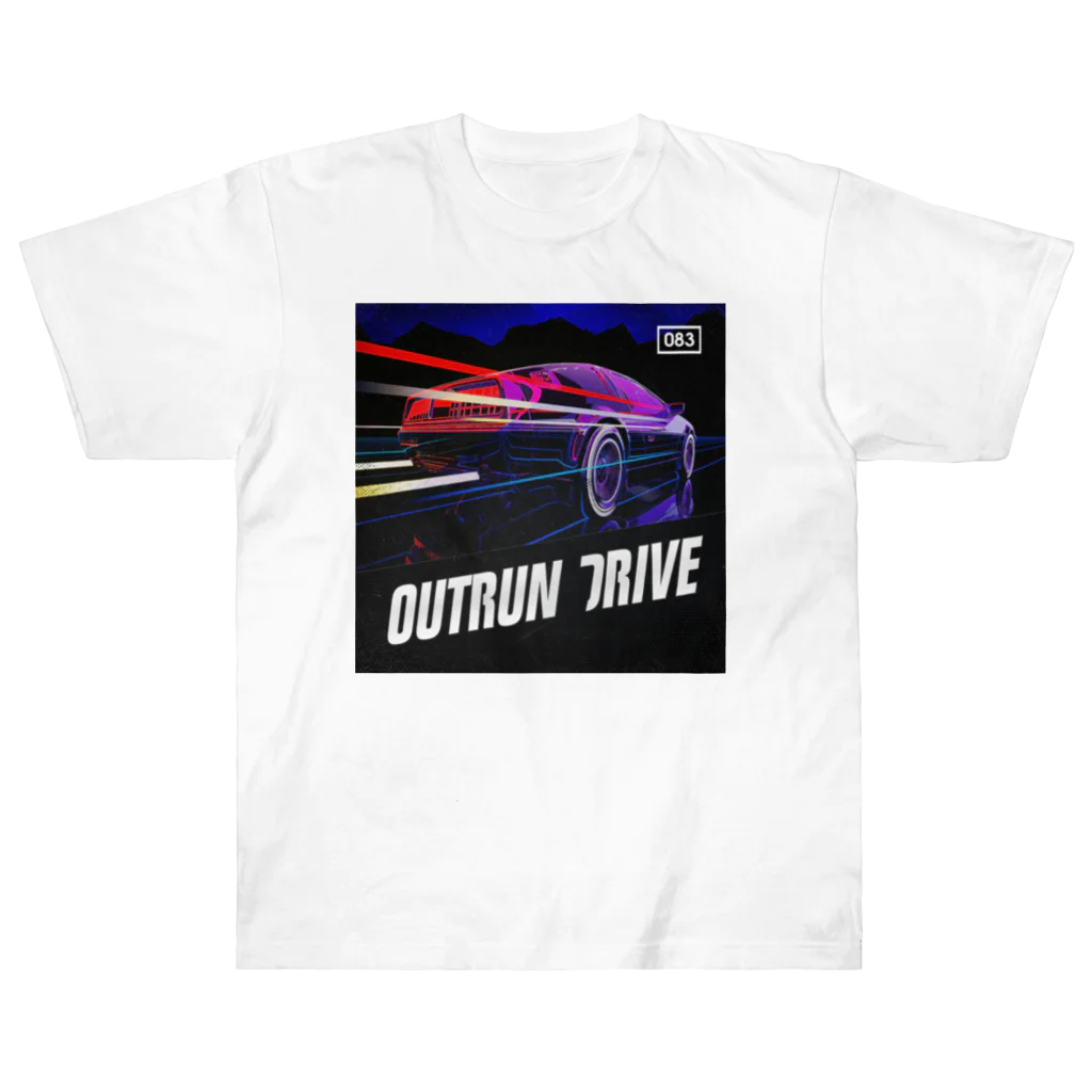 Smooth2000のOUTRUN DRIVE Heavyweight T-Shirt