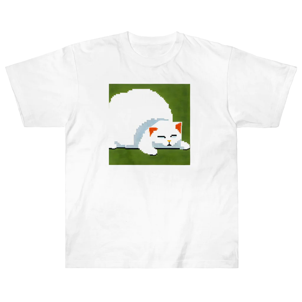 PixelArtMaestroの抹茶の魔法眠り Heavyweight T-Shirt