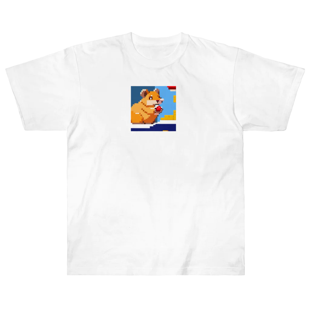 SFFのドット絵ハムスター Heavyweight T-Shirt