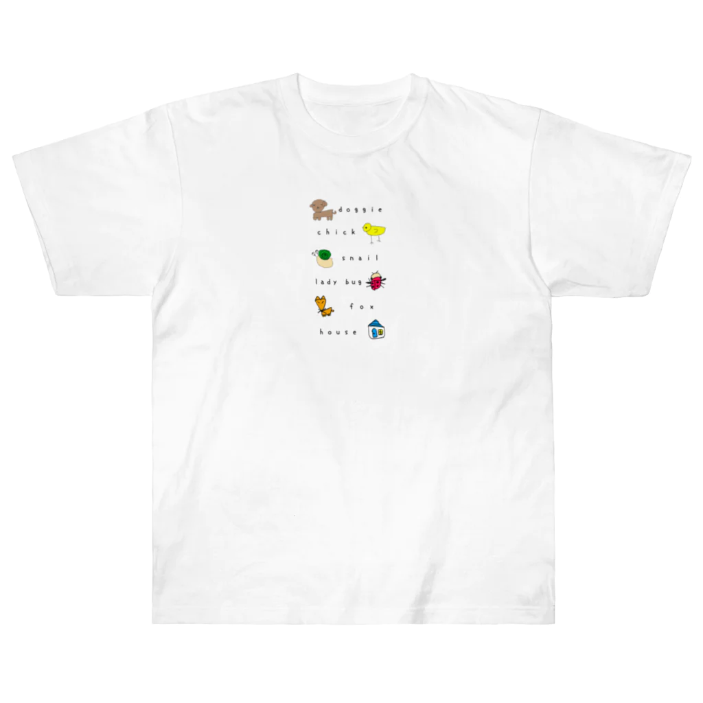 GEMOTのはじめてのおえかき Heavyweight T-Shirt